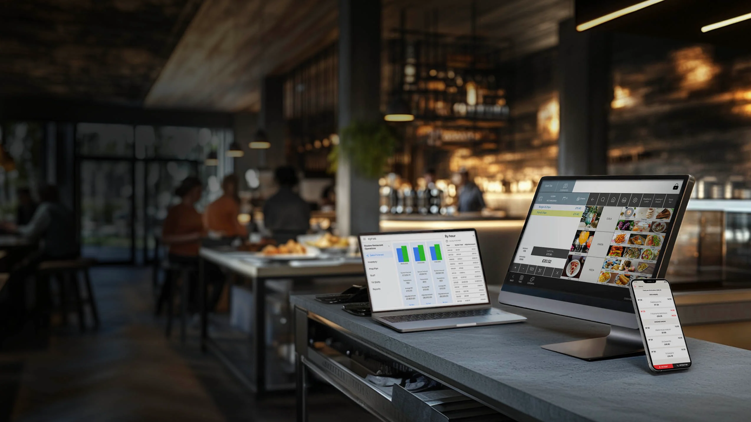 Syrve dashboard on multiple devices